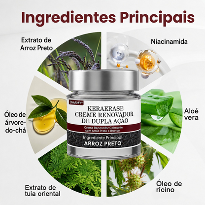 👩‍⚕️🌱𝑫𝑨𝑨𝑴𝒀® KeraErase Creme Renovador de Dupla Ação