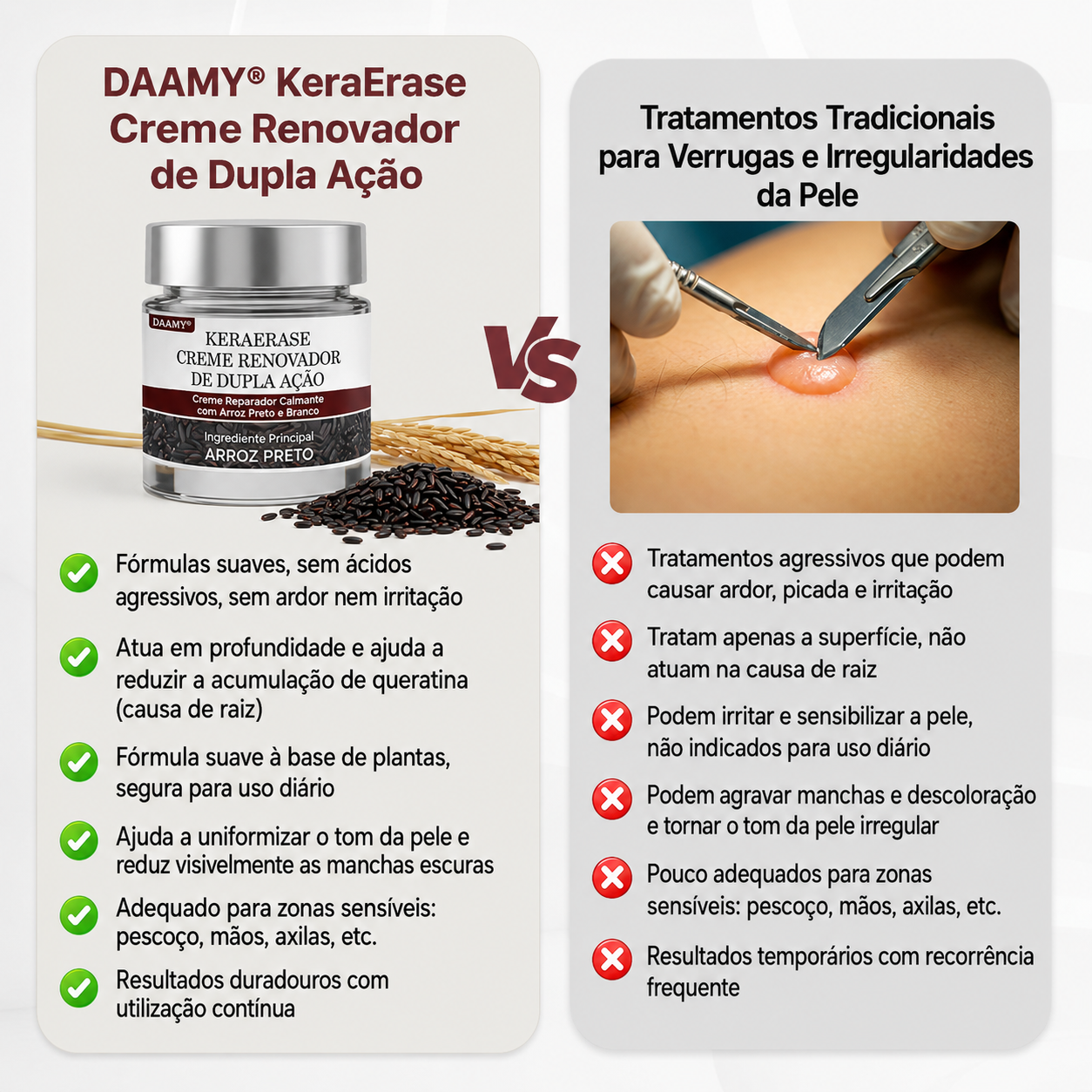 👩‍⚕️🌱𝑫𝑨𝑨𝑴𝒀® KeraErase Creme Renovador de Dupla Ação